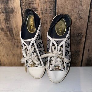 Michael Kors Logo Sneakers {6.5}